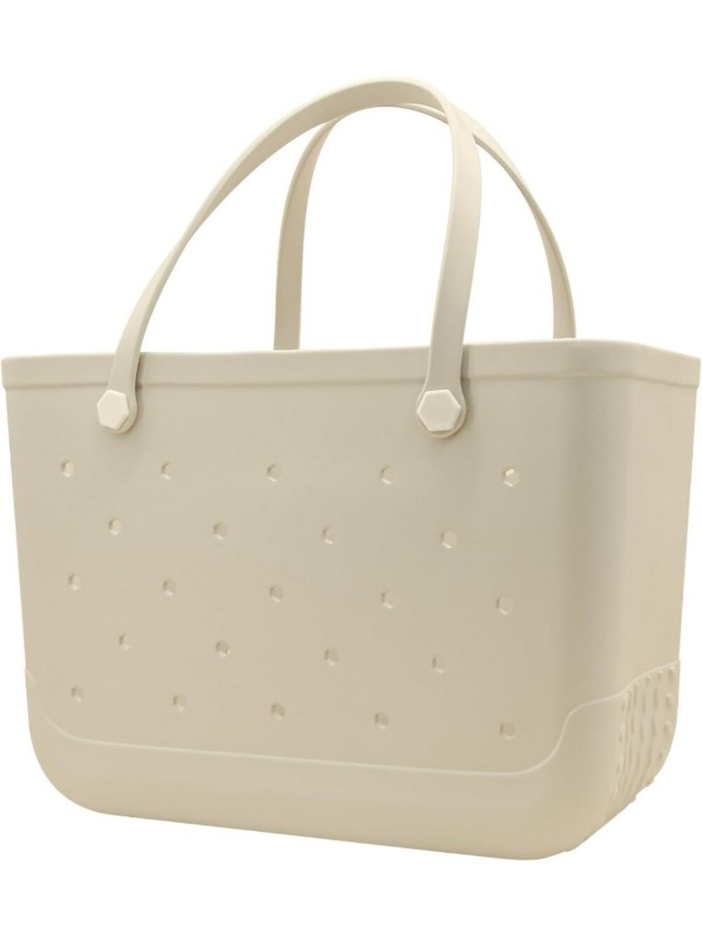 Extra Large Waterproof Sandproof Beach Tote Bag with Zipper Pocket & Cup Holder